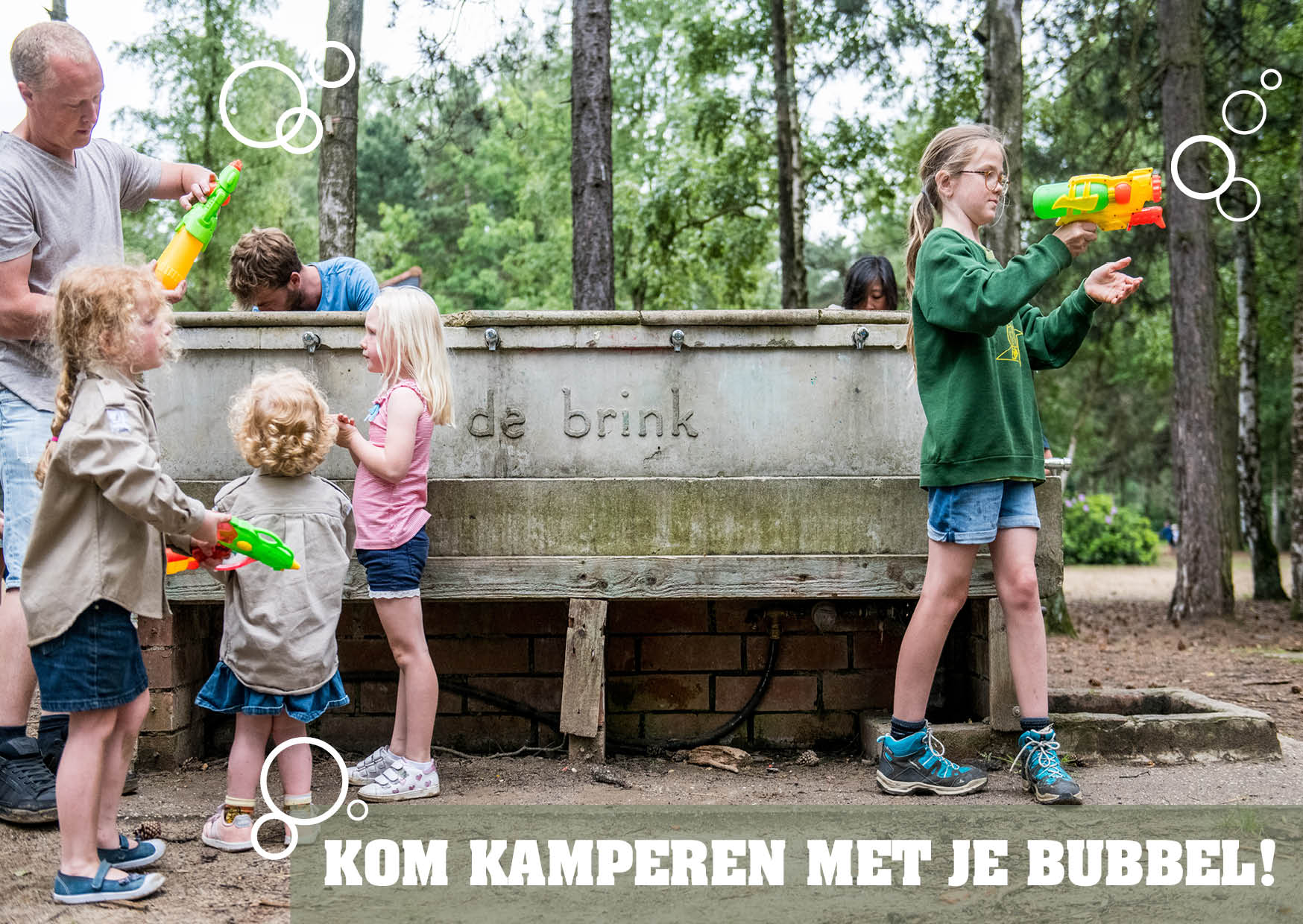 Bubbel-kamperen!?