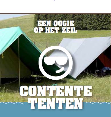 Contente tenten - onderhoud van je tent