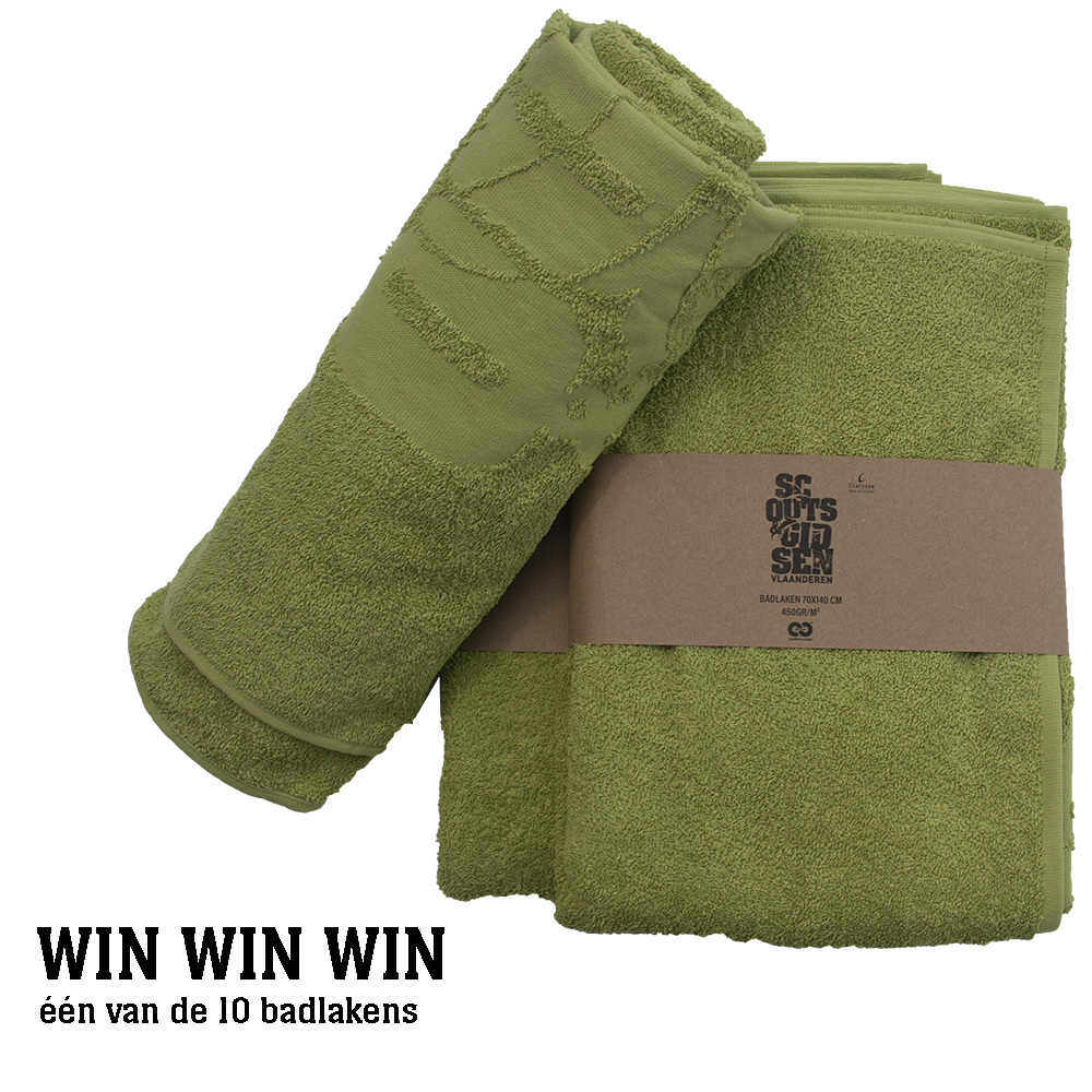 Win een handdoek