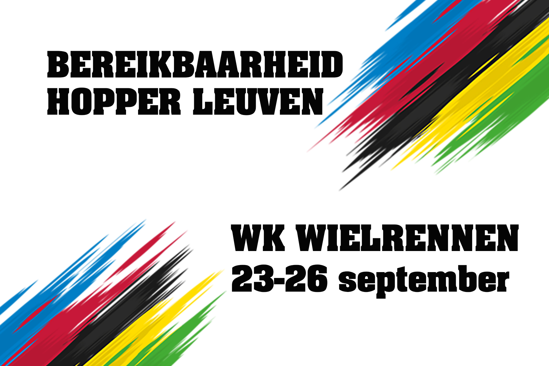 WK Wielrennen Leuven 23-26 september